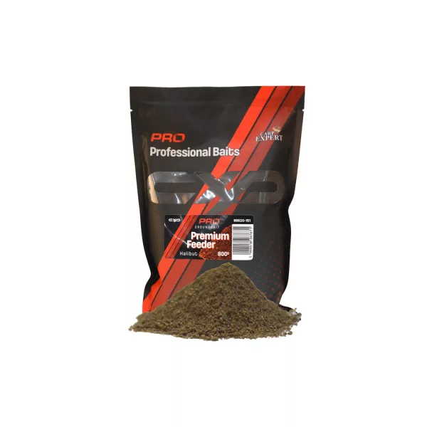 Carp Expert Pro Groundbait Premium Feeder Halibut Etetőanyag 800gr