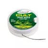 Climax Cult Carp Snake Braid Lead Free Leader 10m 40lb Weed Green Fonott Előkezsinór