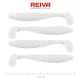 Reiva Zander Power Shad 10cm 7,05gr 4db/cs (Bela) Plastična vaba