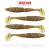 Reiva Zander Power Shad 10cm 7,05gr 4db/cs (Rjavi bleščice) Plastična vaba