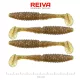 Reiva Zander Power Shad 10cm 7,05gr 4db/cs (Rjavi bleščice) Plastična vaba
