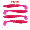 Reiva Zander Power Shad 10cm 7,05gr 4db/cs (Rožnati bleščice) Plastična vaba