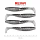 Reiva Zander Power Shad 10cm 7,05gr 4db/cs (Srebrni bleščice) Plastična vaba