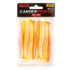 Reiva Zander Power Shad Shiny Orange 8cm Plastična Vaba 4 kosi