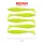 Reiva Zander Power Shad 8cm 3,18gr 5db/cs (Fluo Zelena) Plastična vaba