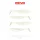 Reiva Flat Minnow Shad 7,5cm Pearl Dot Plastična Vaba 4 kosi
