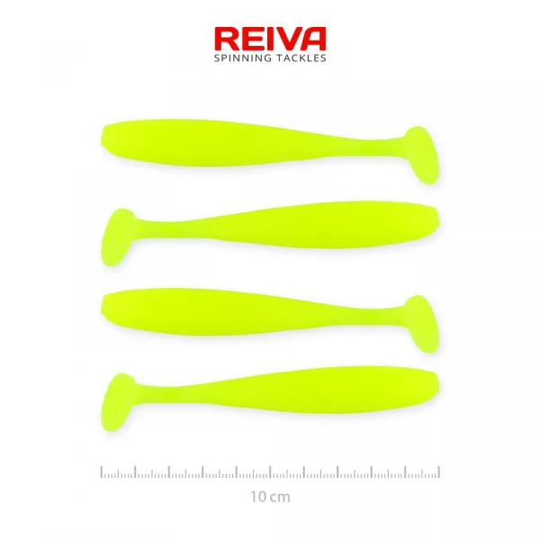 Reiva Flash Shad 10cm 4kos/pak Plastična vaba