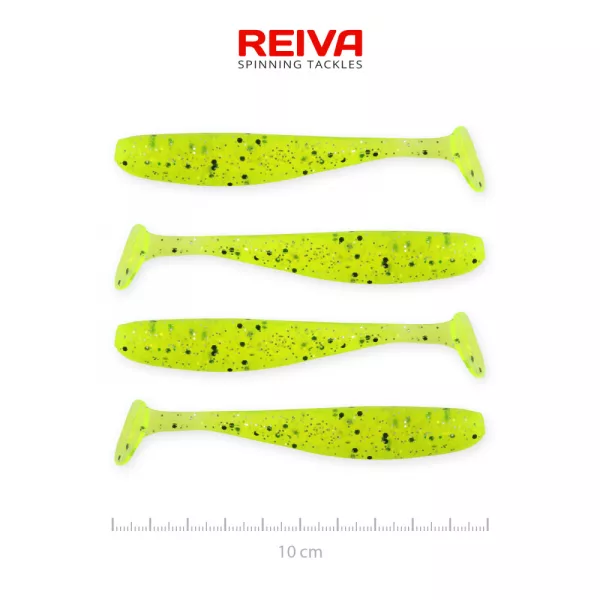 Reiva Flash Shad 10cm 4kos/pak Plastična vaba