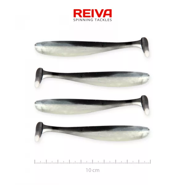 Reiva Flash Shad 10cm 4kos/pak Plastična vaba