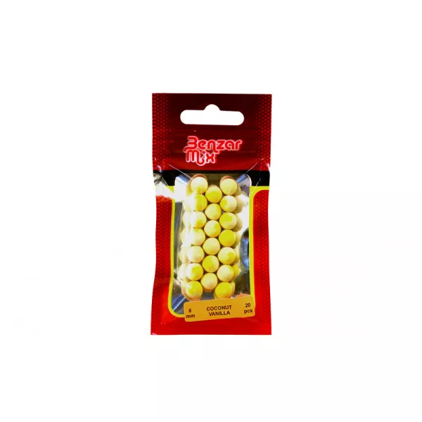 Benzár Mix Instant Bicolor Method Kokos-Vanilija 8mm Pop Up 20 kos