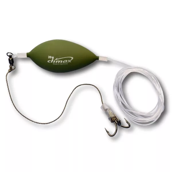 Climax Cult Catfish Rig Natural Bait Combi Rig 180cm 54kg 2/0 Harcsázó Szerelék