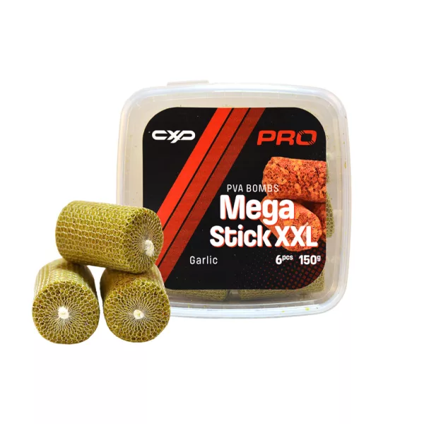 Carp Expert Pro Mega Bombs PVA Sticks Fokhagyma PVA Hurka 6db