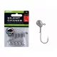 BKK Silent Chaser Microjig - Punch LRF 2#, 2.5g, 5 kosov/paket Jig glave