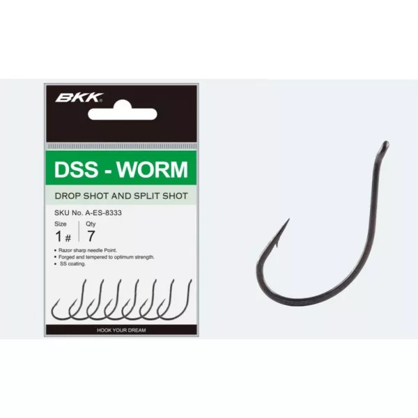 BKK DSS-WORM #2, 7 kosov/paket Dropshot trnek