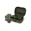 Avid RVS 8-pot Hookbait Pouch Torba za vabe 9x24x16,5cm