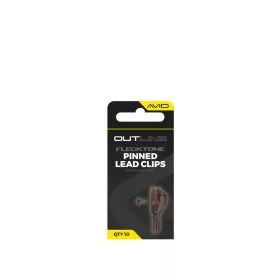 Avid Outline Flecktone Pinned Lead Clips 10kos