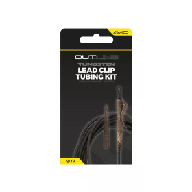 Avid Outline Lead Clip Tungsten Tubing Kit 2kos