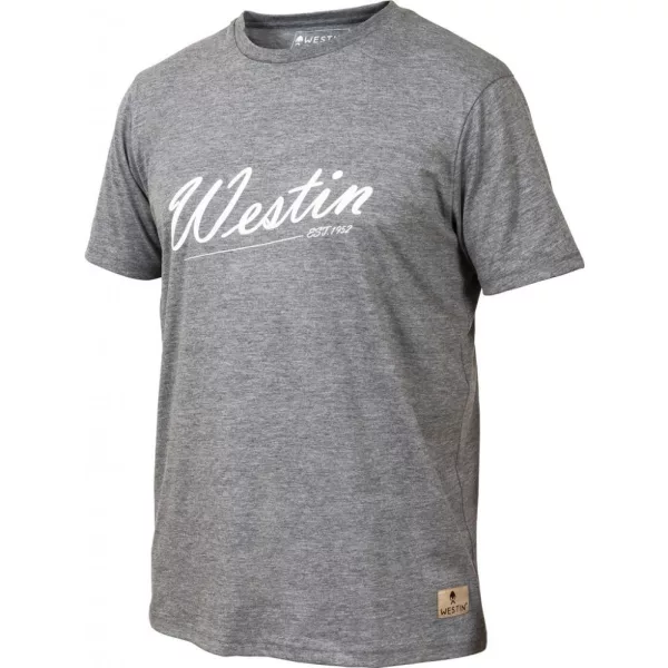 WESTIN Old School T-Shirt XL Grey Melange Majica s kratkimi rokavi