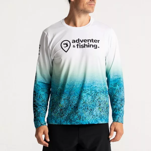 Adventer Fishing Bluefin Trevally UV Majica z dolgimi rokavi L