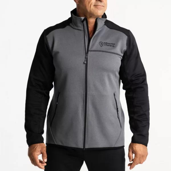 Adventer Fishing Topla Prostrech jopa Steel-Black Pulover 2XL