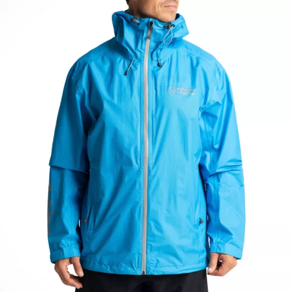 Adventer Windbreaker Jacket Vetrovka Blue S