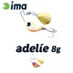 Ima Adelie 8 1,8cm 8gr 004 Double Akakin Spinnerbait