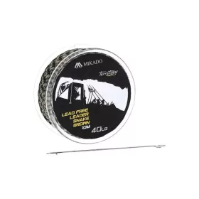 Mikado Brezsvinčena Leadcore 10m 40lbs Pletena predvrvica