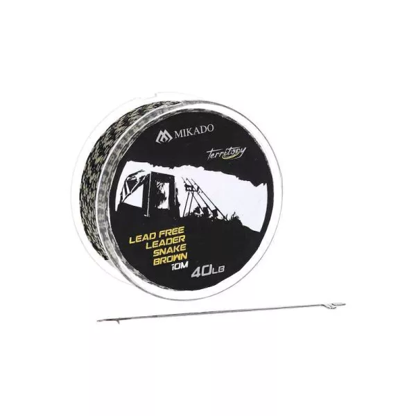 Mikado Brezsvinčena Leadcore 10m 40lbs Pletena predvrvica