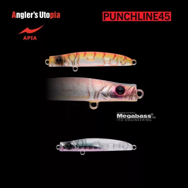 Apia Punch Line 45 3gr 45mm 06 Keimura Ghost Wobbler