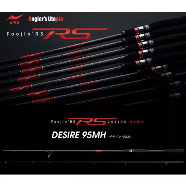 Apia Foojin RS Desire 95MH 2,87m 10-50gr 2 Delna Ribiška Palica za Predenje
