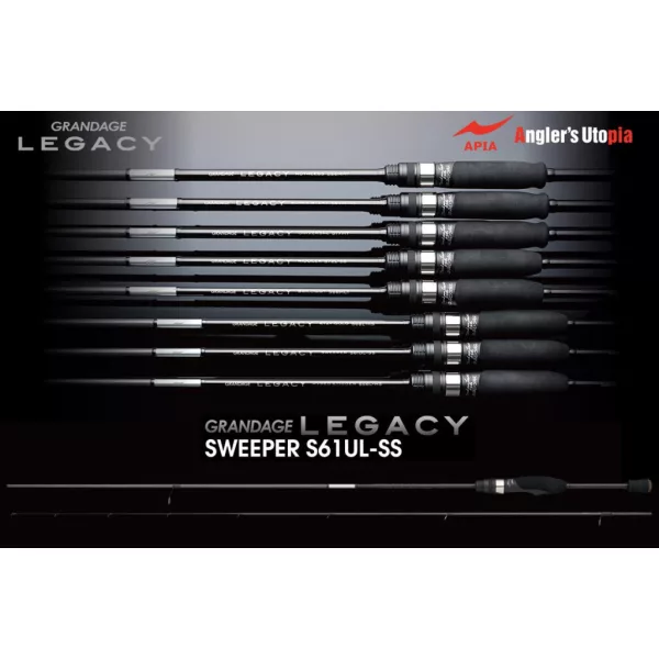 Apia Grandage Legacy Sweeper S61UL-SS 1,85m 0,2-4gr 2-Delni Predilni Palica