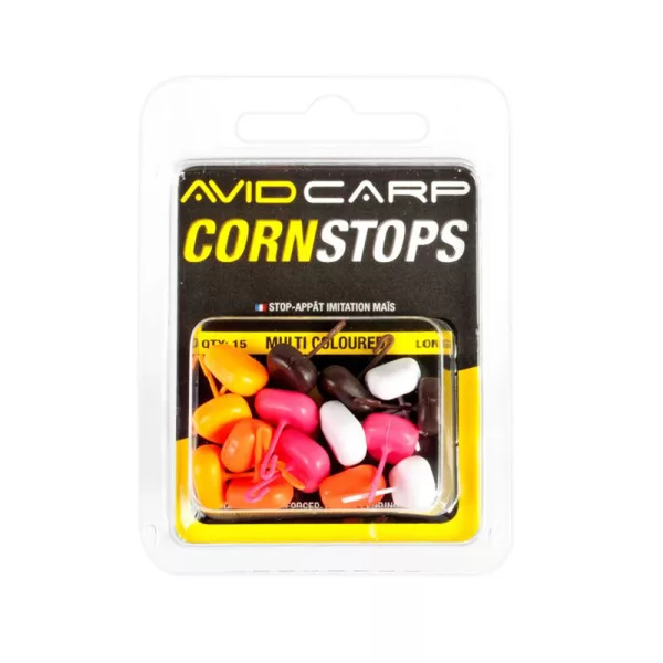 Avid Carp Corn Stops Floating Short Multi Colored Umetni Koruzni Zamašek