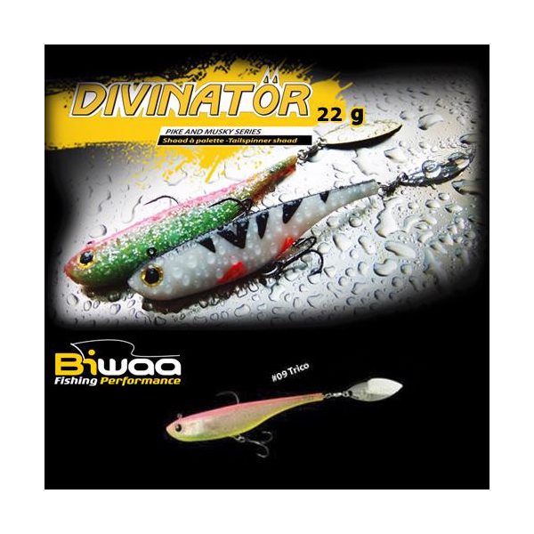 Biwaa Divinator Medium 18cm 35gr 11 Ivory Spinnertail 1db