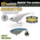 Biwaa Divinator Kompact 90 9cm 55gr 01 Blue Chrome Spinnertail 1db