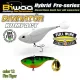 Biwaa Divinator Kompact 90 9cm 55gr 12 Fire Tiger Spinnertail 1db