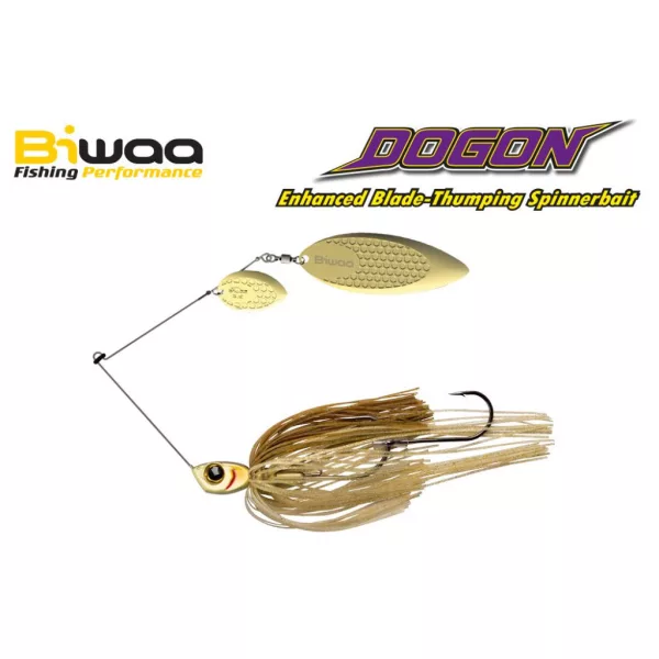 Biwaa Dogon Spinnerbait 3/4oz 21gr 05 Gold Ayu-Gold Blades Spinnerbait 1db