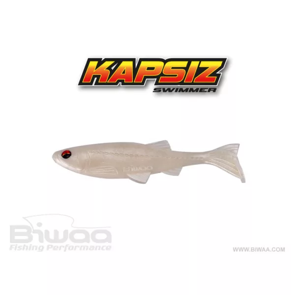 Biwaa Kapsiz 10cm 008 Pearl White Gumihal 5db