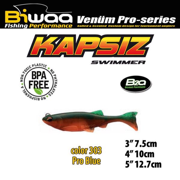 Biwaa Kapsiz 12,7cm 201 Fire Tiger Gumihal 3db