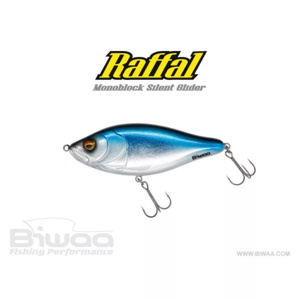 Biwaa Raffal Glider S 13cm 75gr 25 Blue Chrom Wobbler 1db