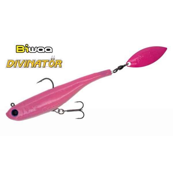 Biwaa Divinator Medium 18cm 35gr 101 UV Pink Spinnertail 1db