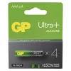 GP Alkalna baterija Ultra Plus AAA 1,5V 4 kosi/blister