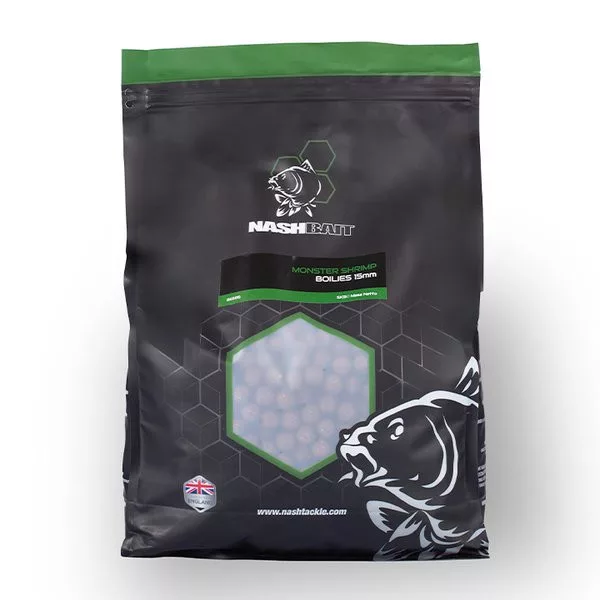 Nash Monster Shrimp Kozice 20mm 5kg Krmilni Boili