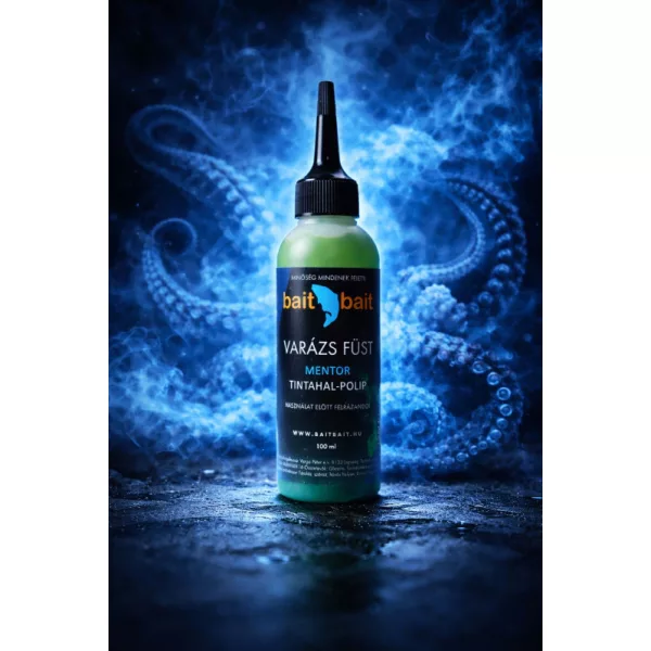 BaitBait Mentor Fluo Zöld Liquid Varázs Füst 100ml