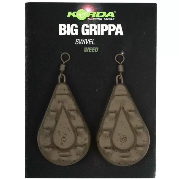 Korda Big Grippa Blister Bojlis svinec 140gr 2 kosa