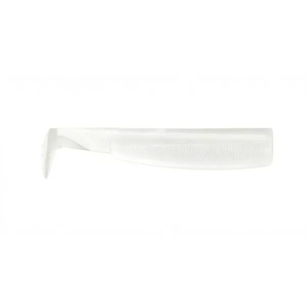 FIIISH 4 kosi 70 mm Black Minnow telo - barva Bela Plastična vaba