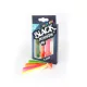 FIIISH 4 kosi 90 mm Black Minnow telo v živahnih barvah: Zelena/Oranžna - Oranžna/Rumena - Fluo Rumena - Plastična vaba
