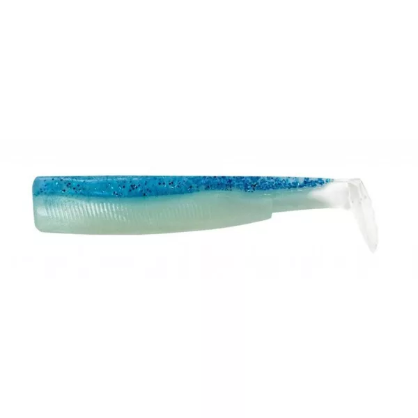 FIIISH 3 kosi 120mm telo - Barva Blue/Glow Plastična vaba
