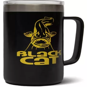 Black Cat 380ml Termo skodelica iz nerjavečega jekla