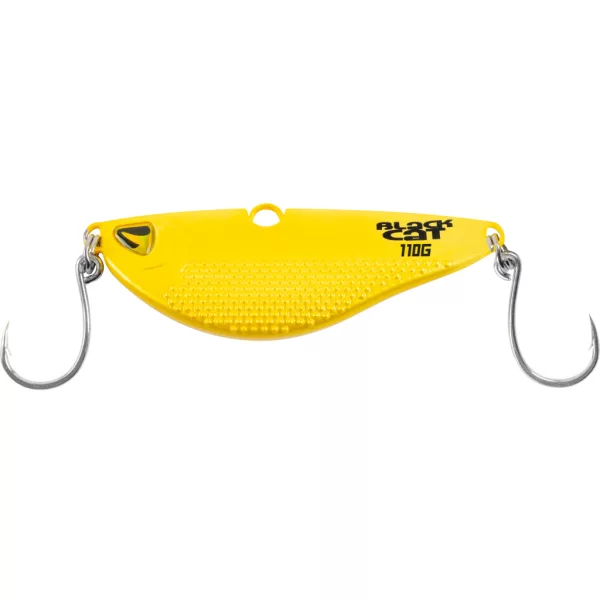 Black Cat Heavy Vibe V Lure Yellow 110gr Vertikalna umetni vaba