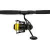 Black Cat Hard Core Combo Spin Rod 2,40m 20-200gr 2-delna Palica za vijačenje Black Passion FD 50 s kolutom in vrvico